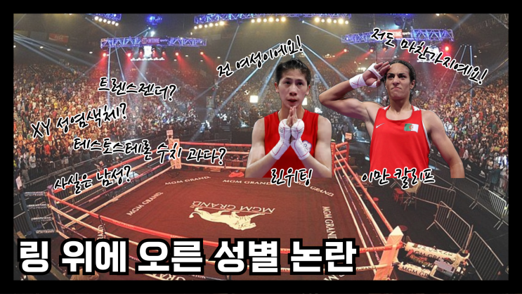 링 위에 오른 <b>성별 논란</b> (Feat. 린위팅, 이만 <b>칼리프</b>)