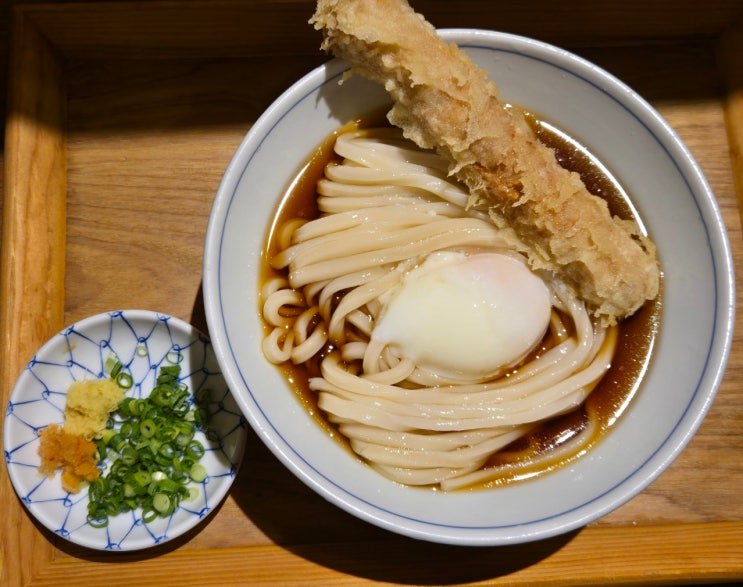  [다카마쓰] 첫째날(2). 다카마쓰 첫 우동 우동보(うどん) |  붓카케 면빨 쫠깃 그 자체..