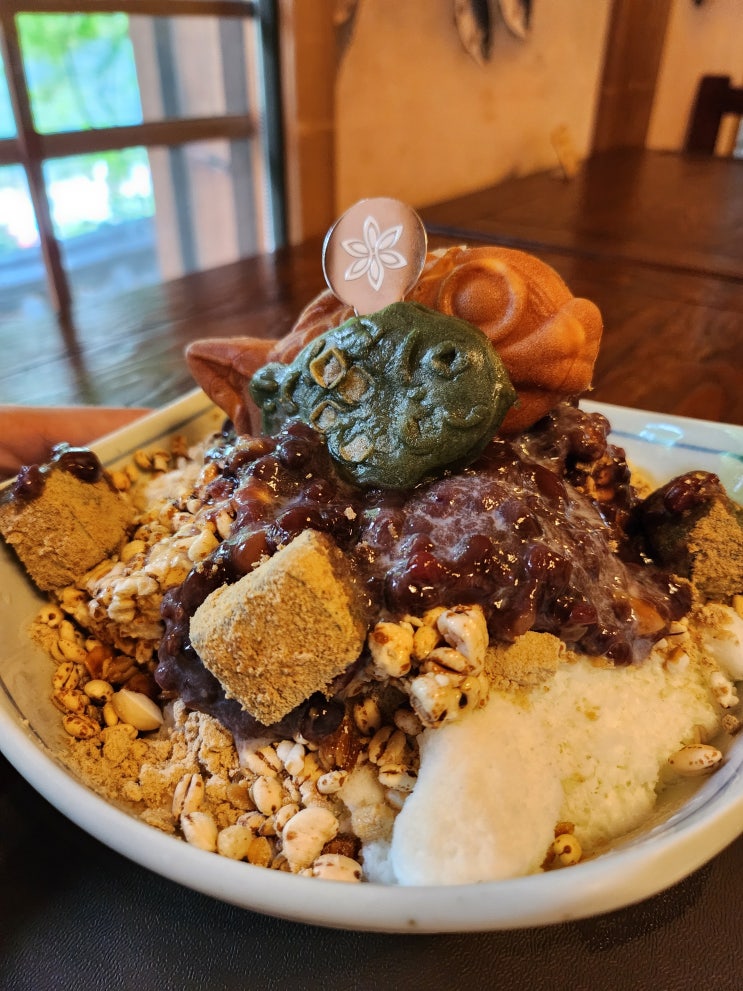  하이원리조트 운암정에서 빙수와 아메리카노 내 돈 내산 솔직 후기