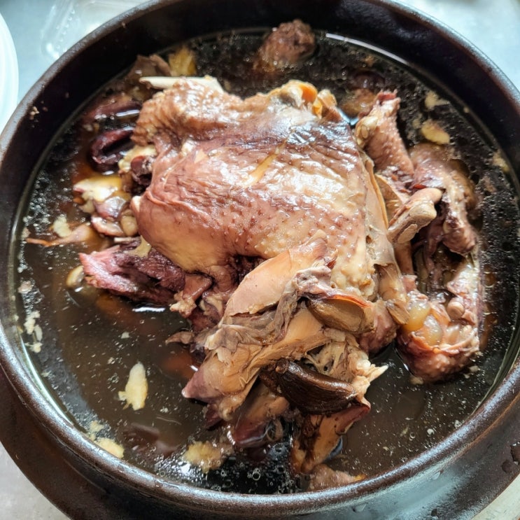  [경북 고령군 맛집] 산막골식당 흑마늘토종닭백숙 포장 후기