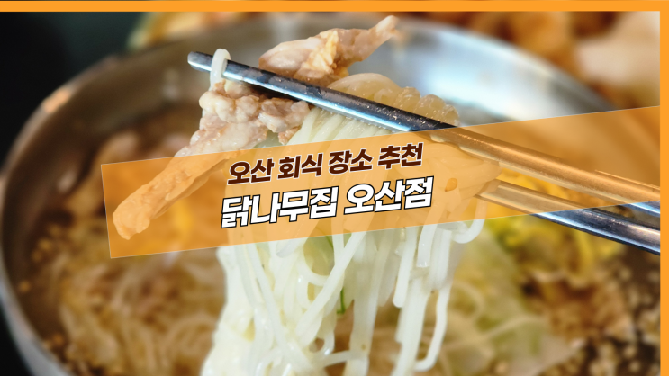  [오산 닭나무집] 오산 회식 장소 추천