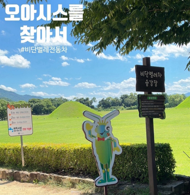 아이와 경주 여행 l 경주 비단벌레 전동차 예약방법 이용요금 비단벌레차 매표소