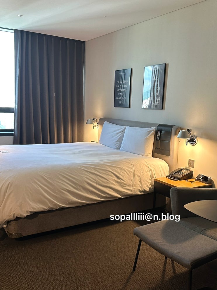  [글래드 마포 호텔] 스탠다드 더블룸 | 상암 월드컵 경기장 근처 호텔, 서울 뚜벅이 호텔 추천 | 내돈내산