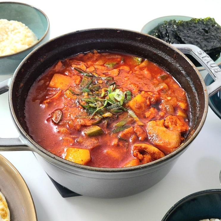  스팸 고추장찌개 짜글이 만드는법 만들기 꿀팁