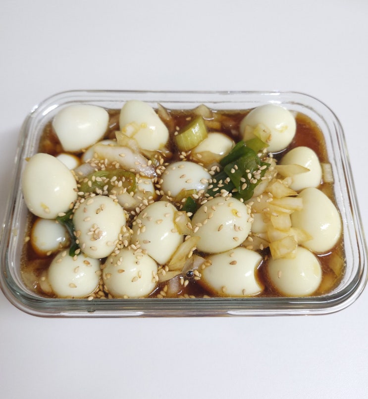  메추리알장 만들기 저탄고지 식단 중 먹을수있는 반찬