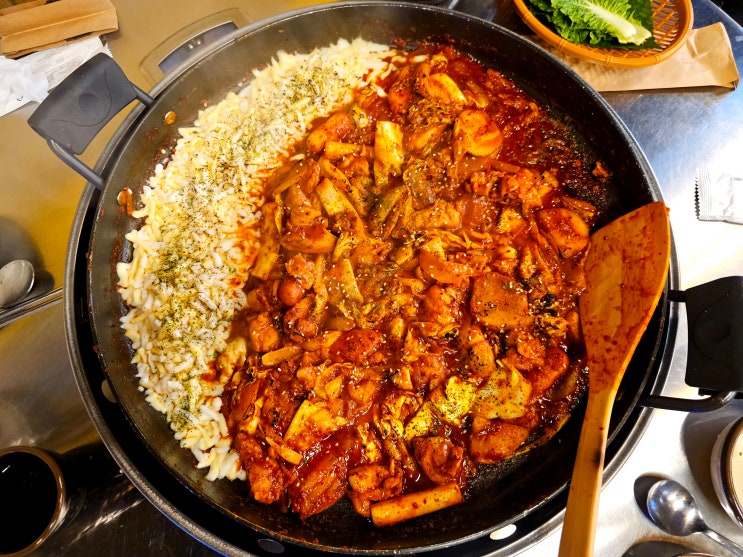  부산 닭갈비 맛집-철판닭갈비가 맛있는 사상 밥집 [청계옥 사상]