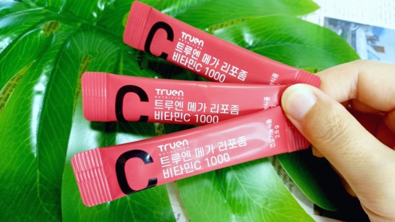 공복에 먹는 비타민C 트루엔 메가 리포좀 비타민C 1000