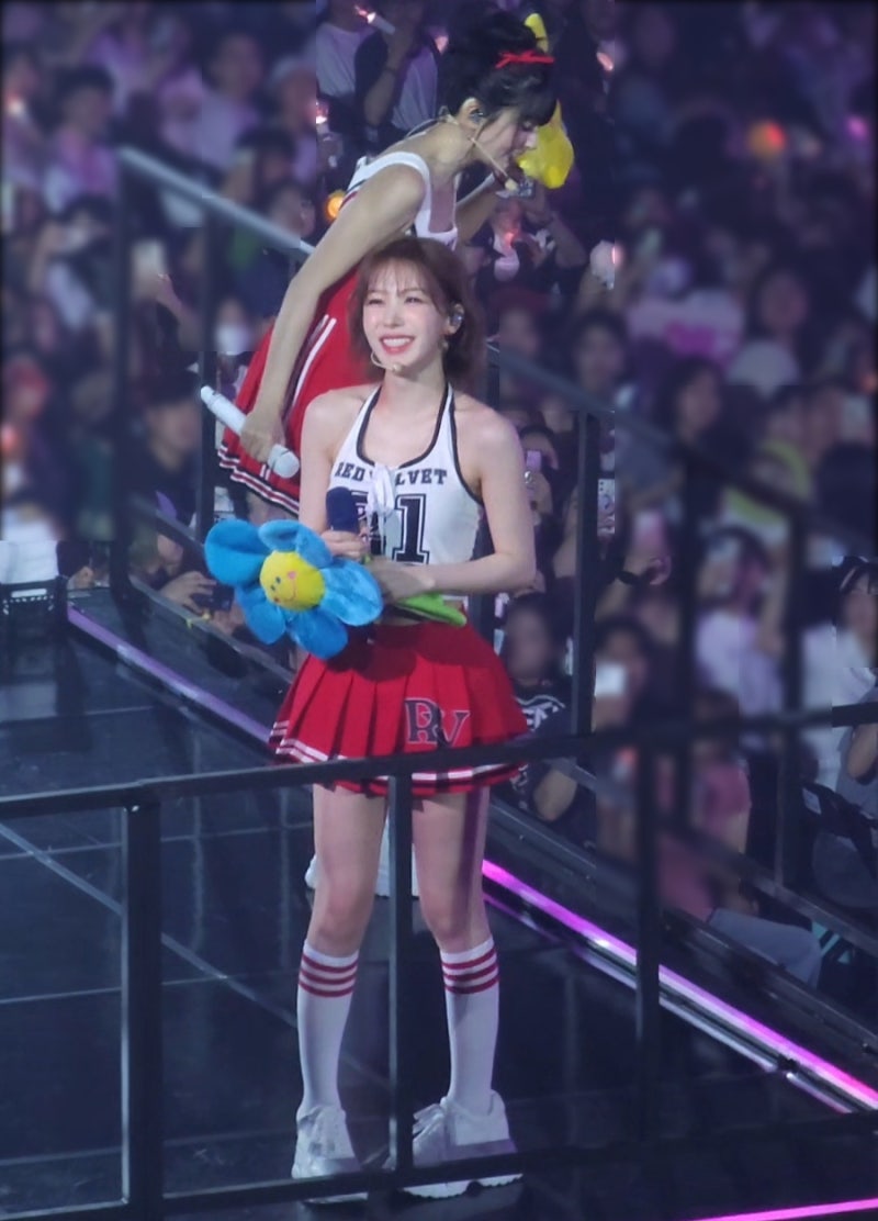 레드벨벳 10주년 콘서트 막콘 후기 핸드볼경기장 2층 시야