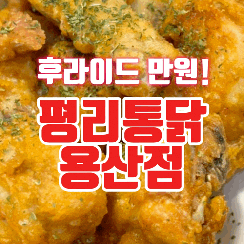  대구 성서 용산동 맛집! 가성비 평리통닭 용산점
