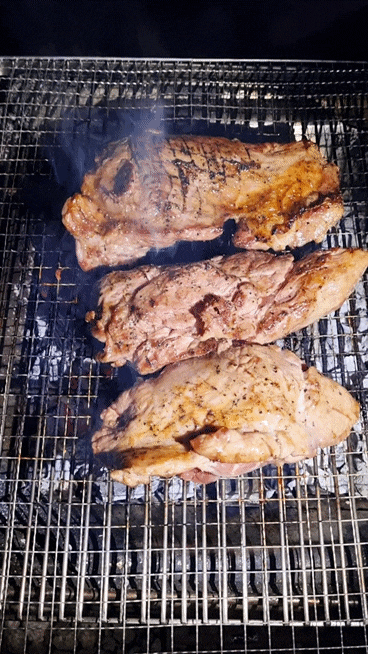  코스트코 양고기 목심 손질 및 시즈닝 in 캠핑장