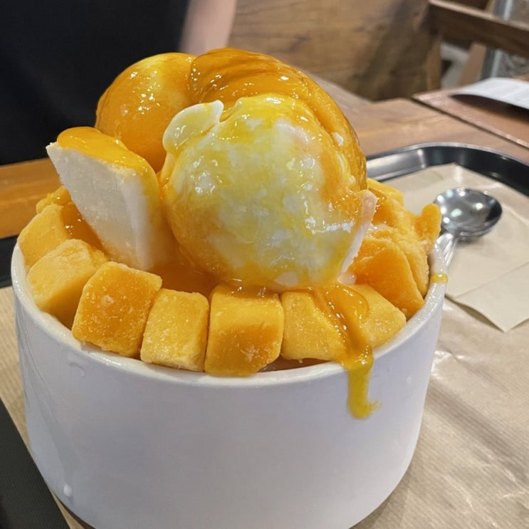  설빙 킹망고빙수 후기