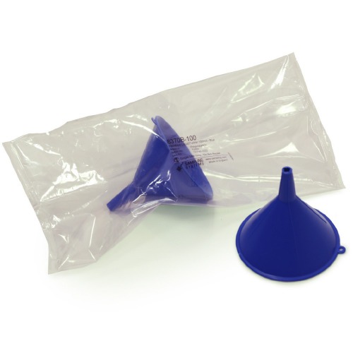  [플라스틱] 블루 멸균 깔때기 PP Blue SteriWare Funnel PP