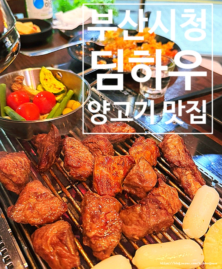  부산 시청 양고기 맛집 '딤하우' 푸짐한 양고기 양꼬치 후기