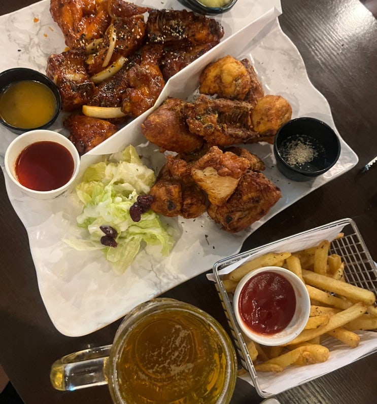  [청라맛집] 청라5단지 맛집 픽스치킨에서 1인 1치킨 (깐풍, 간파마 치킨)