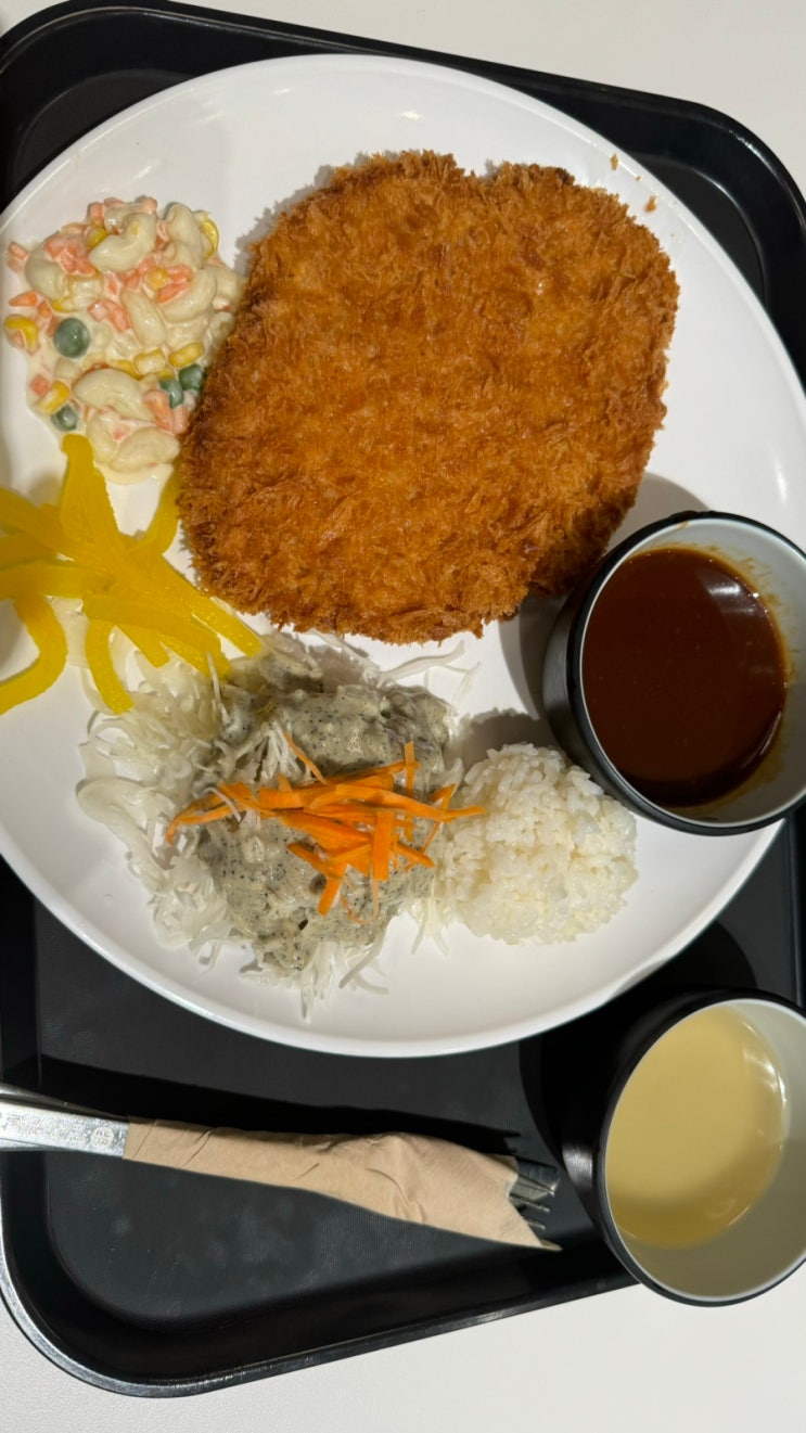  2024.08.06 저녁 정읍옛날김밥 라면 꼬마김밥세트 옛날왕돈까스