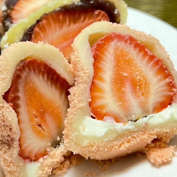  연남동 디저트 연백딸기모찌 선물 답례품으로 추천할 만한 연남동 맛집