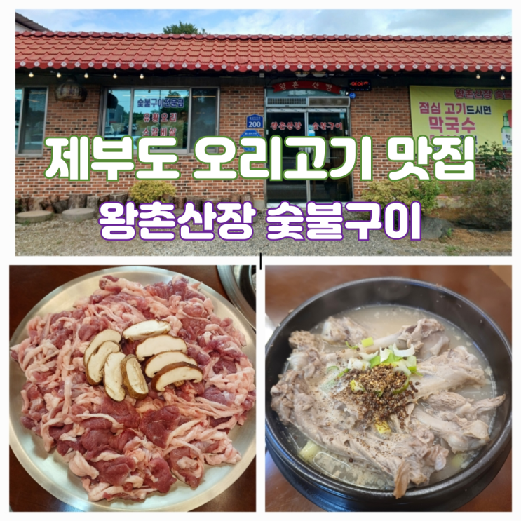 제부도 맛집 왕촌산장숯불구이 제부도 입구 룸식당 오리고기 맛집 제부도 맛집 왕촌산장숯불구이 제부도 입구 룸식당 오리고기 맛집