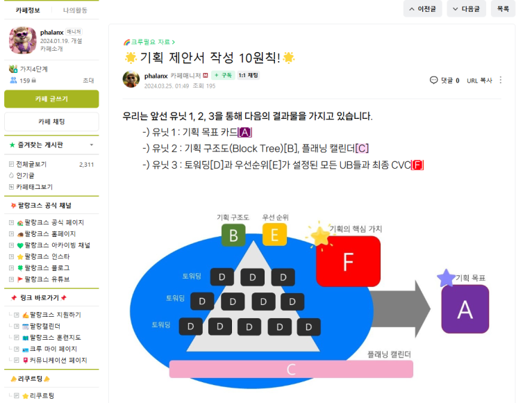  [#팔랑크스]올 여름 나의 성장 일기4_대외활동/동아리 후기(여름시즌 5주차)