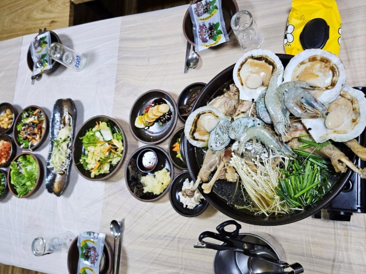  울산 삼산 맛집 정답해신탕삼계탕