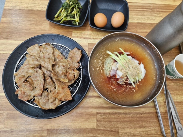  세종 냉면 맛집 물비냉면과 숯불고기가 맛있는 조치원 인생냉면