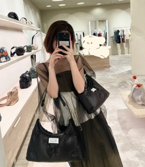  메종 마르지엘라 글램슬램 호보백 숄더백 마이크로 스몰 미디움