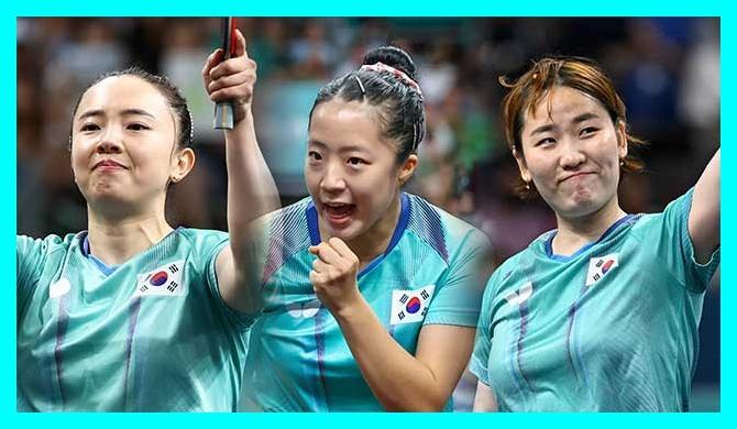신유빈 전지희 이은혜 여자 <b>탁구 단체전 4강</b> 진출 경기 일정... 