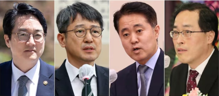 차기 <b>검찰총장</b> 후보 심우정∙<b>임관혁</b>∙<b>신자용</b>∙이진동