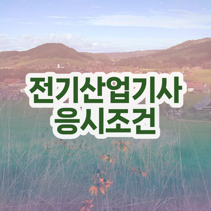 전기산업기사 실기 기출 전기산업기사 자격요건 독학으로 1학기에 완료한 비법