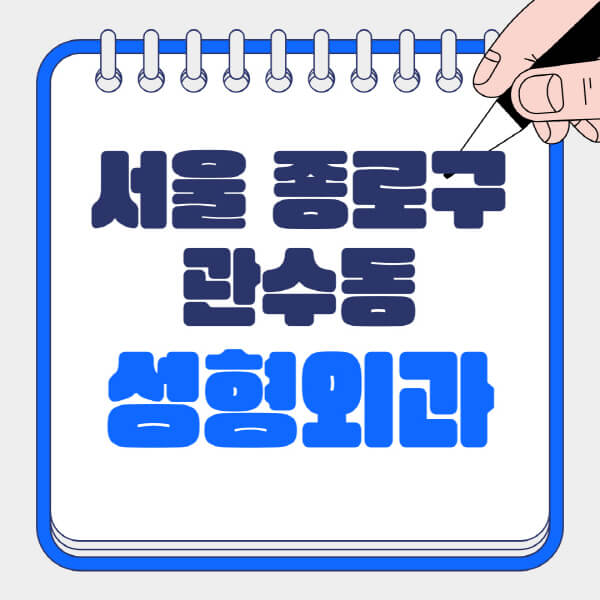 서울 종로구 관수동 성형외과, 흉터부터 지방이식까지 총정리
