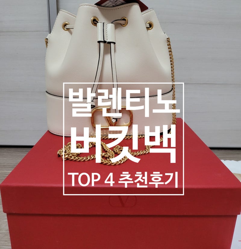 발렌티노 버킷백 Top 5 추천 후기! (정확한 사이즈 및 가격)