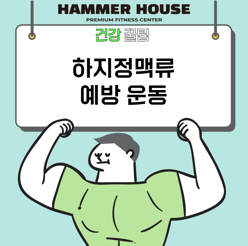 [의정부헬스/의정부PT] 해머하우스 - 하지정맥류 예방 운동