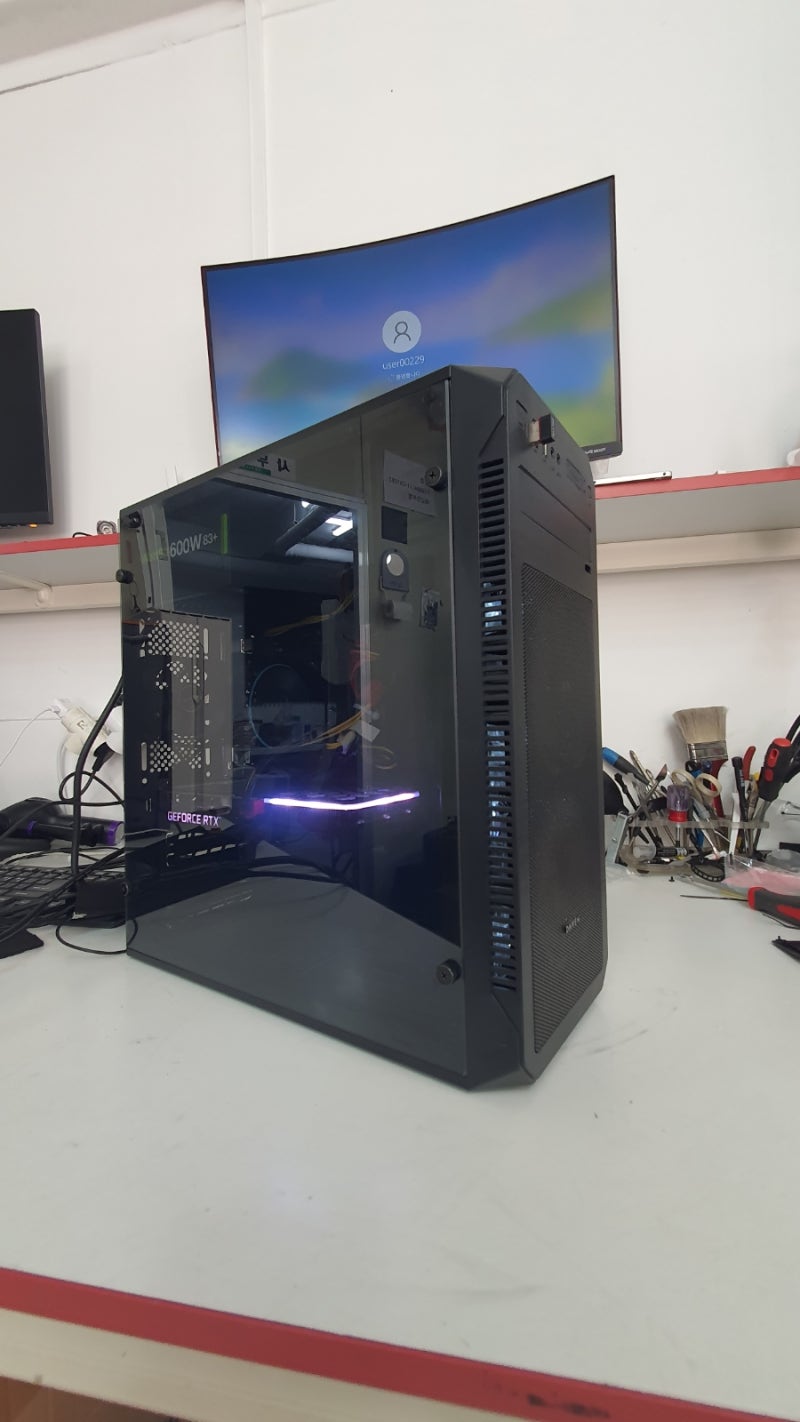 호매실동 컴퓨터 수리 로스트아크 CPU 점유율 상승 때문에 업그레이드 조립 의뢰 주셨습니다.
