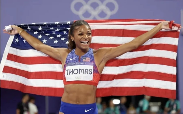 개비 토마스(Gabby Thomas), 올림픽 여자 <b>육상</b> 200m 금메달!