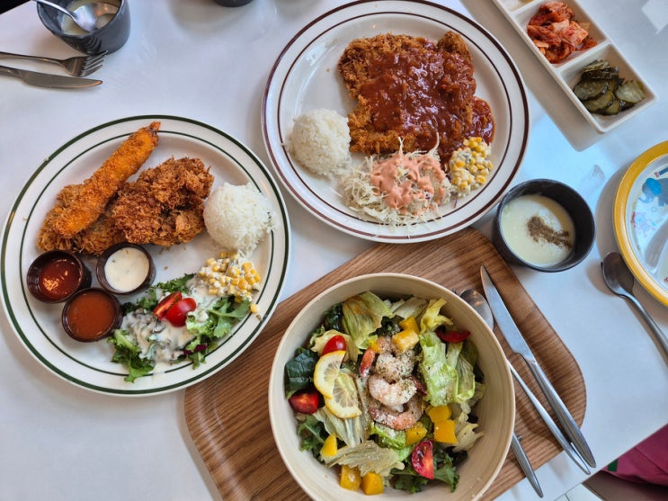  광교 용인돈까스가 맛있는 뜨돈 용인흥덕점 아이와 가기 좋은 맛집