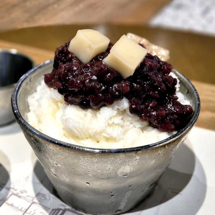  아티제 빙수 가격 국내산 단팥 100% 클래식빙수 솔직후기