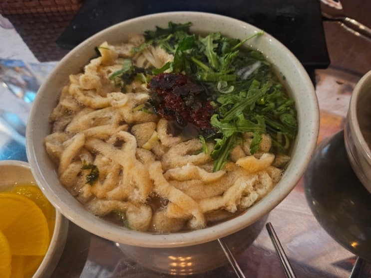  대전 둔산동 포차 해장 술집 우동 맛집 깡우동