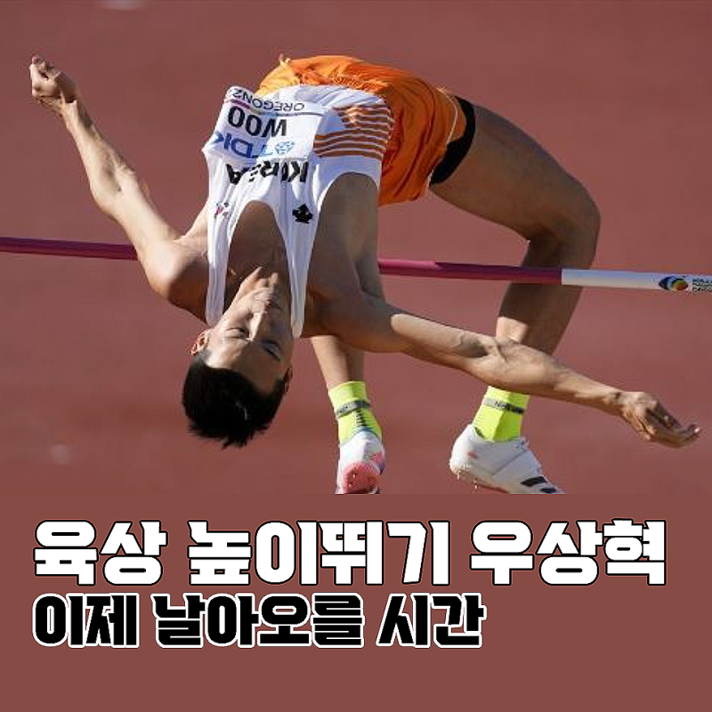 파리올림픽 높이뛰기 우상혁 경기 일정 세계기록 세계랭킹 프로필