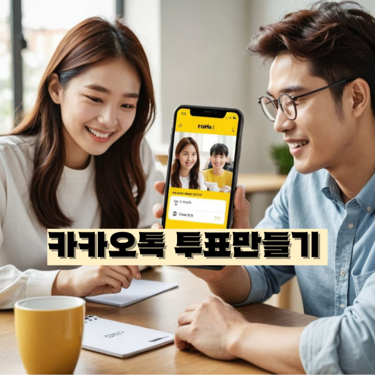  카카오톡 투표만들기 간단하게