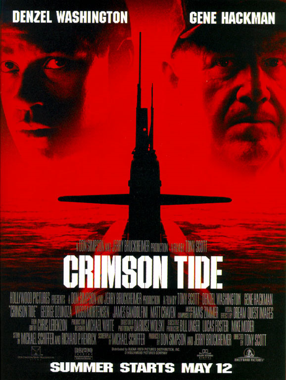 영화 크림슨 타이드 (Crimson Tide 1995)