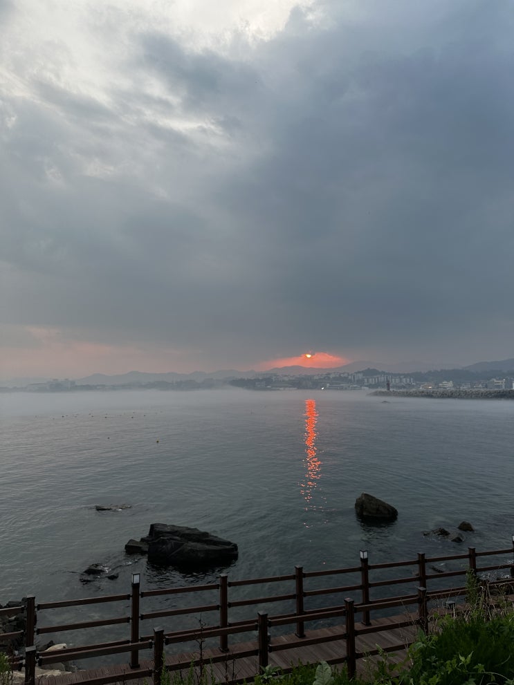  나사해수욕장 나사등대 산책