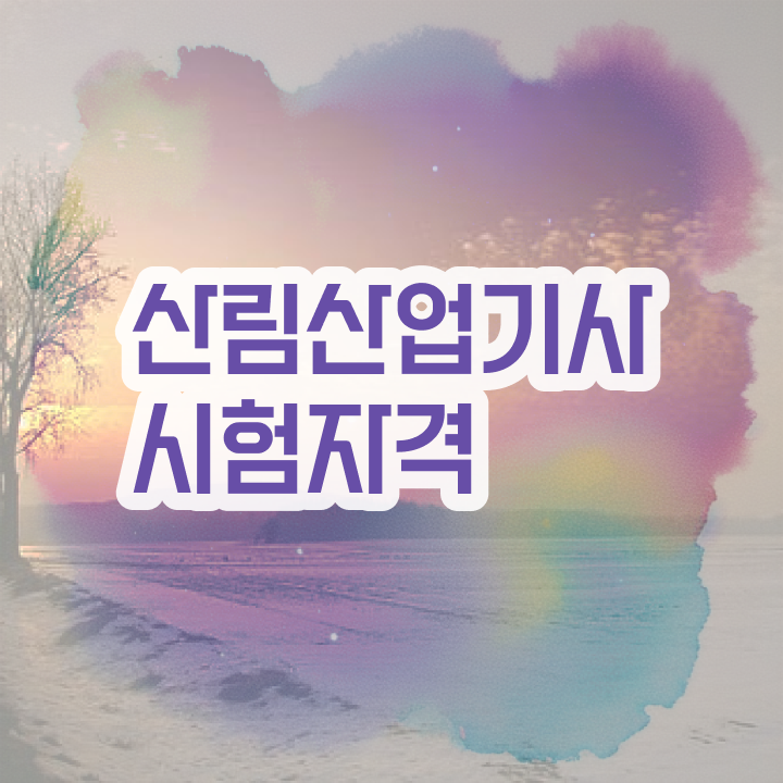 산림산업기사 시험 준비물 산림산업기사 응시조건 인강만 듣고 1학기 만에 성공한 전략