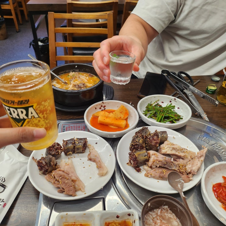  순대와 수육이 맛있는 가성비 국밥추천 의정부역술집 태화관