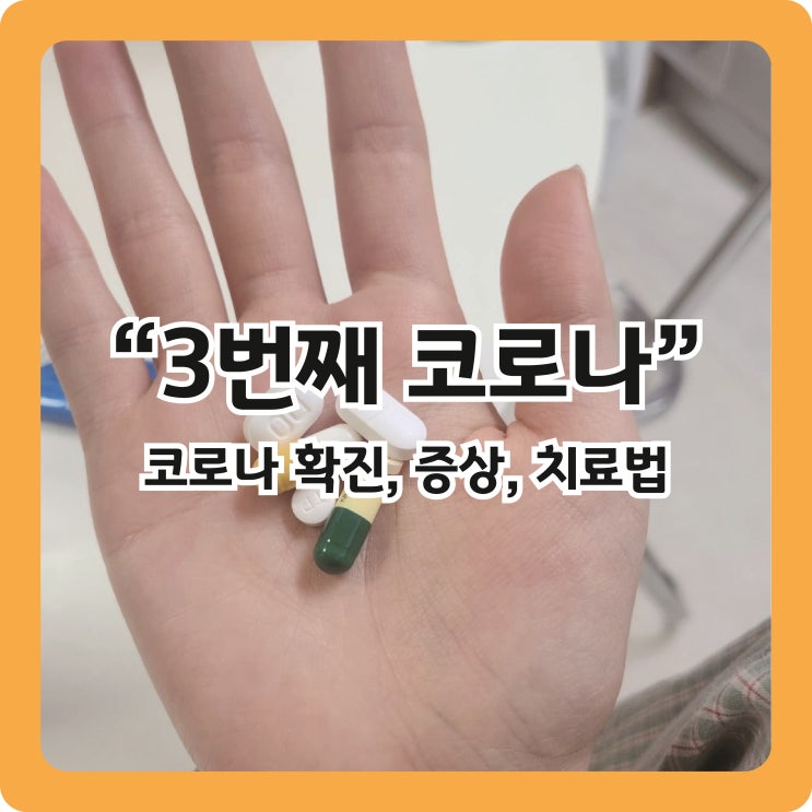  [코로나] 3번째 또로나 걸린 나, 지겨워 진짜