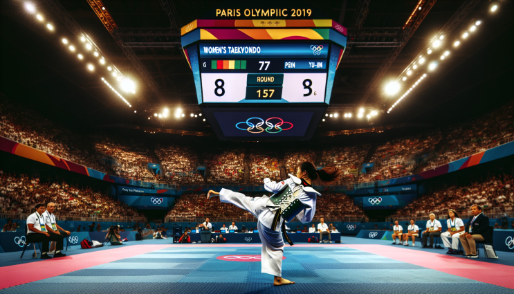  파리 올림픽 태권도 여자 -57kg 김유진 16강 경기시간 세계 랭킹!