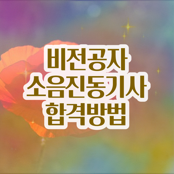  소음진동기사 취득자격 인강으로 반 년만에 완료한 노하우