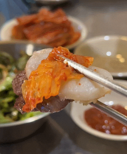  방이동 맛집 가성비 한우 삼합 초원소금구이 저녁 후기