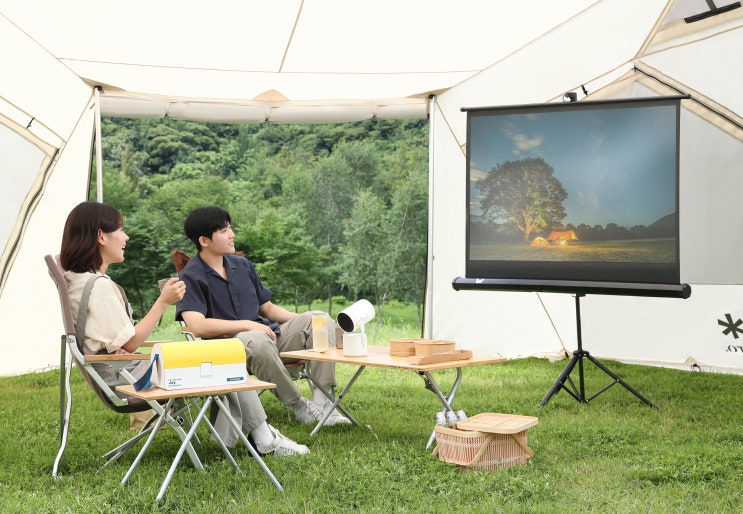  삼성전자, 여름 캠핑 시즌 맞아 ‘더 프리스타일 무료 대여