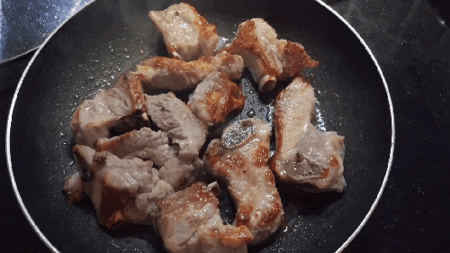  무항생제한돈 고기파파 갈비 살코기 많고 잡내없고 담백하게 맛있다