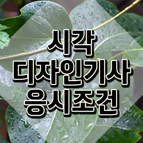  시각디자인기사 필기 시간 시각디자인기사 시험응시자격 온라인 과정으로 간단하게 완료한 팁