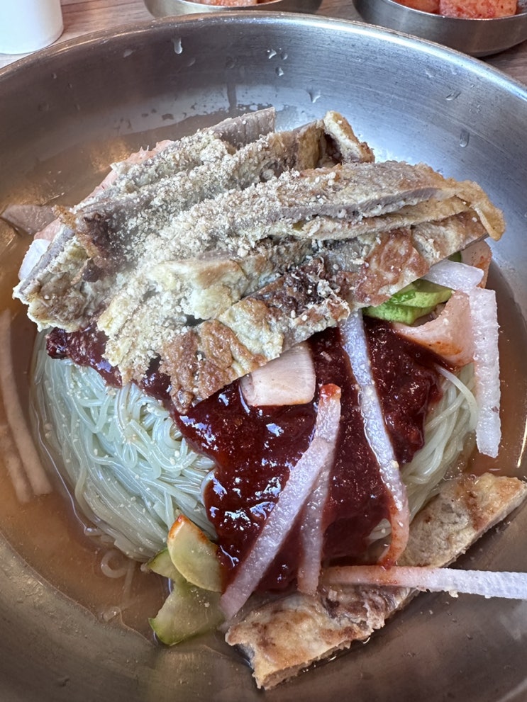  육전냉면 갈비탕 맛집 교동면옥 용인영덕점